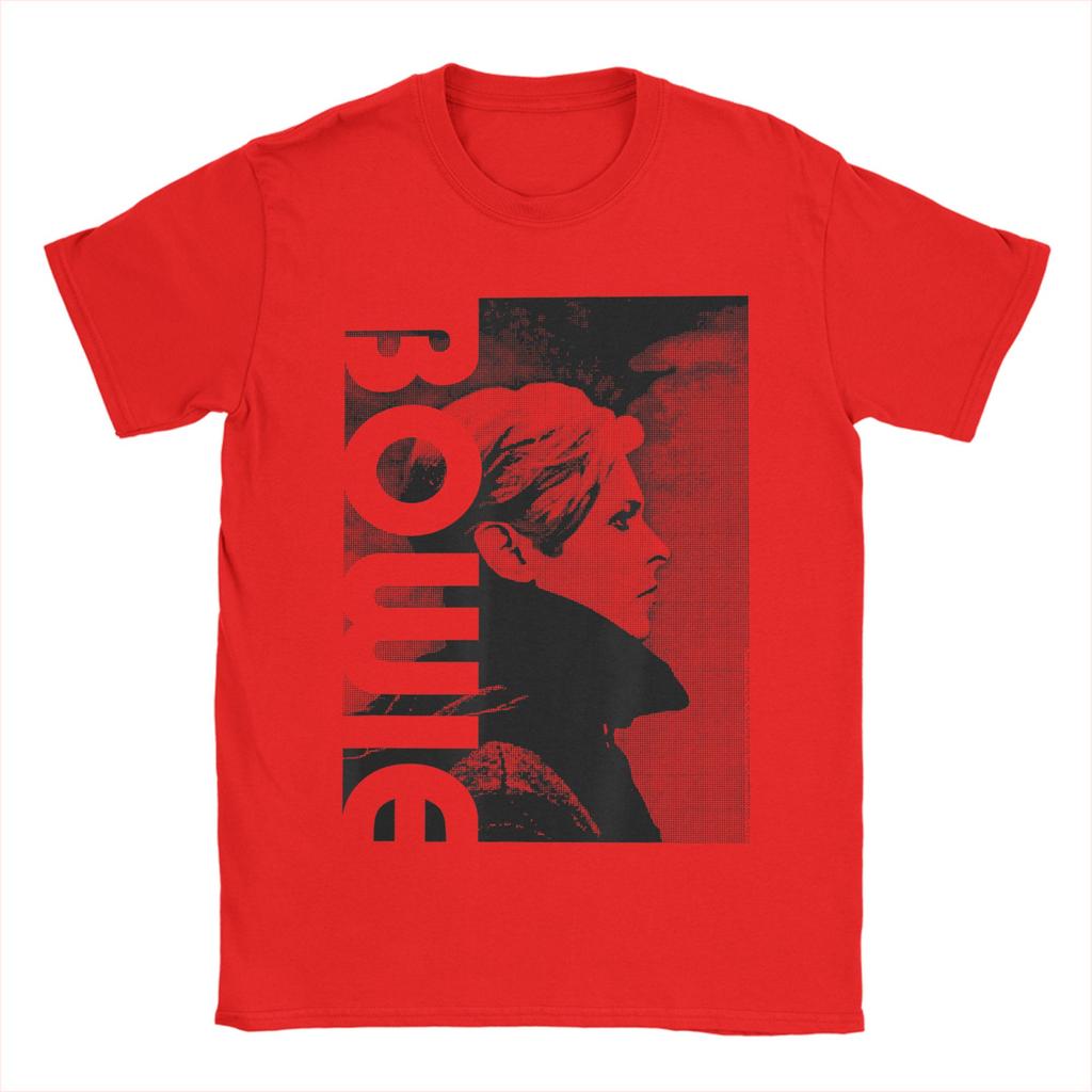 Mens TShirts Davids Cool Bowied Casual 100 Cotton Tee Shirt Short Sleeve  T Shirts O Neck Clothing Gift Idea