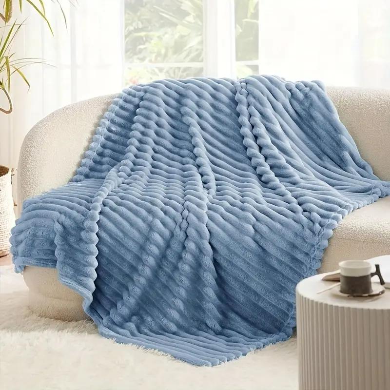 Rabbit Hair Plush Blankets, Falei Plush Blanket, Noon Sleeping Blanket, Coral Velvet Cover Blanket, Winter Thick Plush Blanket
