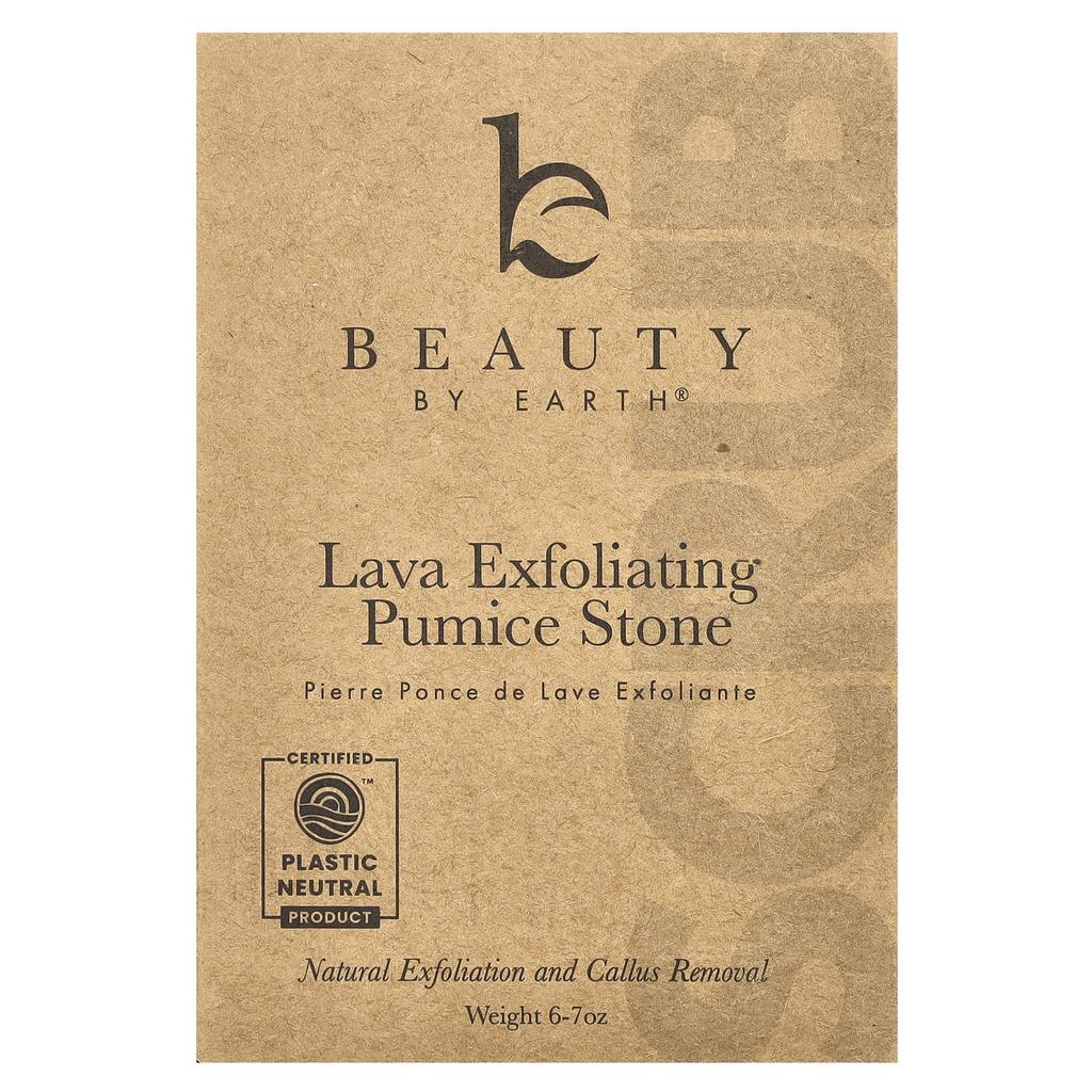 Beauty By Earth Lava Exfoliating Pumice Stone, 6-7 Oz.