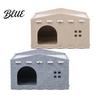 Cat Nest with Play Rest Cave Pet Bed Large Secret Hideouts House Felt Space Top