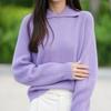 Navava Women Ribbed Long Sleeve Knit Top Nk2578