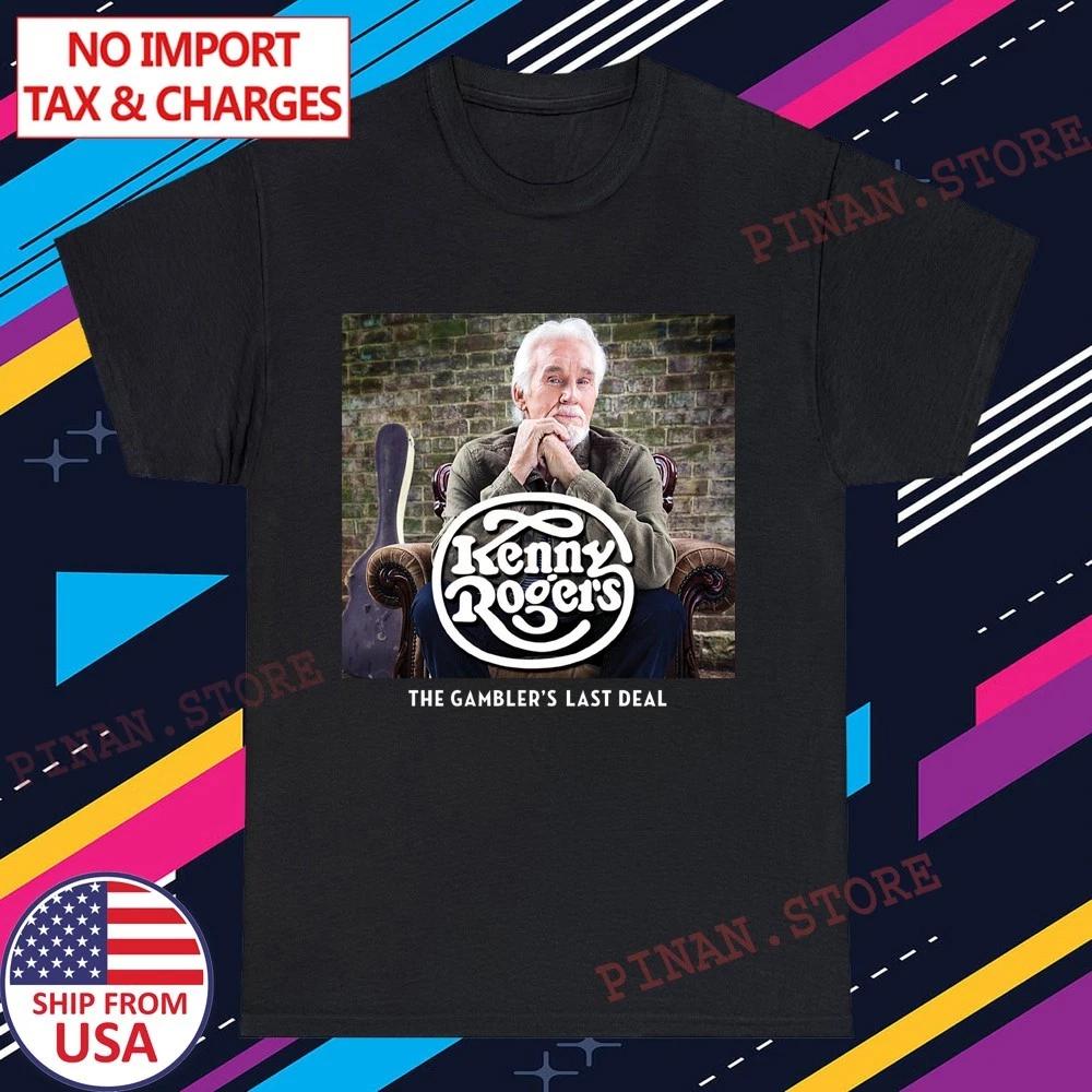 

Kenny Rogers The Gambler s Last Deal Men s Black Size S-5XL S