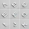 Cars Auto Parts Badge Car Emblem Decals Auto Ornamentsation Sticker Number Self-adhesive Letter