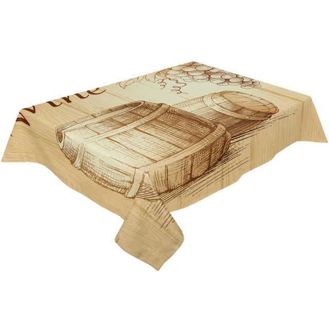 

Круглая скатерть для коллекции пива, водонепроницаемая скатерть для декора свадебного стола, кухонный обеденный стол 4pcs 33x48 Table mat