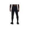 Under Armour Solid Logo Print Tapered Joggers Men Bottoms Black 1374574-001