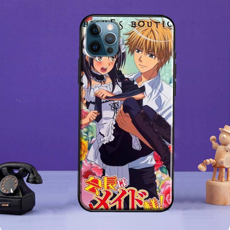Anime Maid Sama Kaichou Wa Phone Case For iPhone 11 14 13 Pro Max XS XR X SE 2020 5S 6S 7 8 Plus 12 Mini Back Cover
