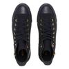 Converse All Star Gold Stripe Z Hi Black Black 31316632 Black Black