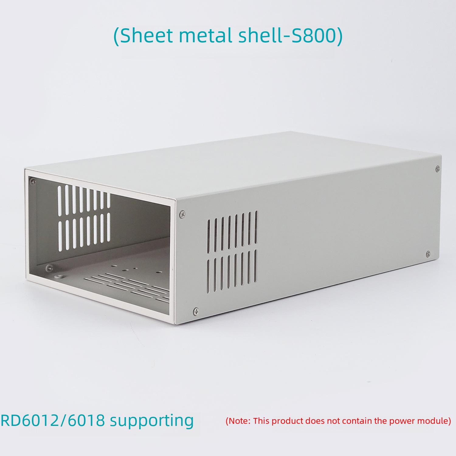 

Ruideng S800 Enclosure for RD6012 Power Supply (assembly required, power supply not included). S800 shell (all iron, 1.34kg)