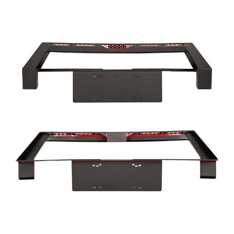 For BYD Shark 6 2025+ Bumper Strip Light Bracket Front Bumper Spotlight Base Compatible 3 Small Bull Bar Car Accessories