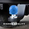 2 PCS Trailer Ball Cover, 2 Inch ID Rubber Towball Protector Trailer Hitch Protective Caps, Heavy Duty Waterproof Tow Ball Protector Replacement for
