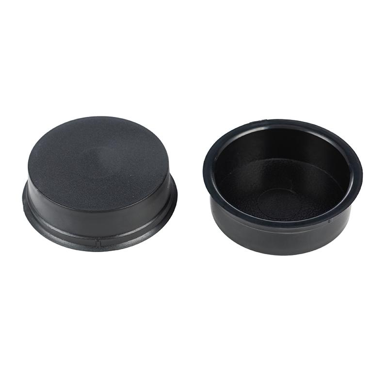 1Pair Car Interior Center Console Water Cup Holde Base Mounts Black for Ford Bronco F150 F250 F350 1992-1996