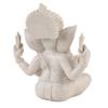 Ganesha Elephant Statue Elephant Lord Sculpture Hindu Elephant Statue Resin for Home Room Decoration