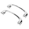 1 Pair Chrome Interior Door Pull Handle Universal LWH106 Wearproof Inside Door Handle Replacement for Classic Cars Tudor