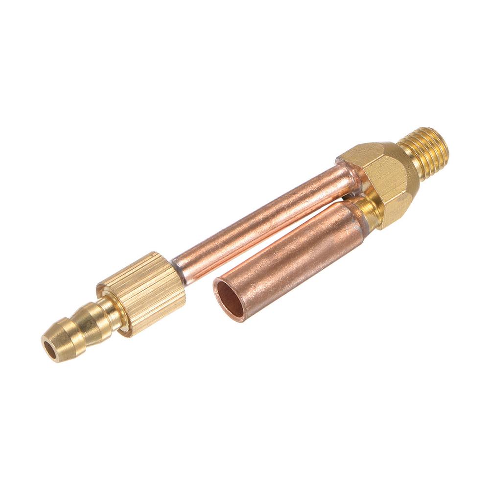 Copper TIG Welding Torch Separate Connector Adapter for 150 TIG Welding Torch with M8x1 0 Thread Size and Hexagon Width 12mm