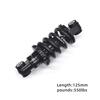 12.5/15CM Mountain Bike Spring Shock Absorber 550/850/1000/1500Lbs Adjustable Scooter Folding Bike Rear Suspension Shock Absorber