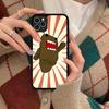 Cute Domo-kun Phone Case Silicone PC+TPU For For iPhone  11 12 13 14 15 16 Plus Pro Max Cover