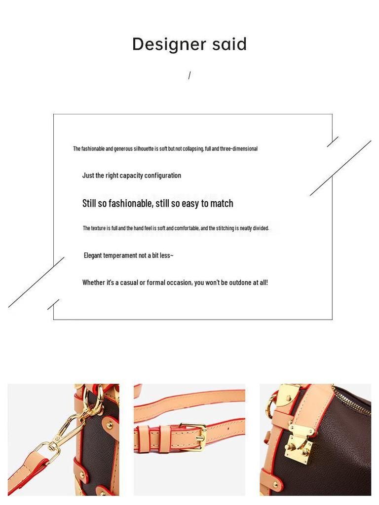 Luxury Women's Designer White Box Handbag 2025 - Versatile Shoulder & Crossbody Bag