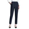 Luomeng Women's Antibacterial Straight-Leg Suit Trousers