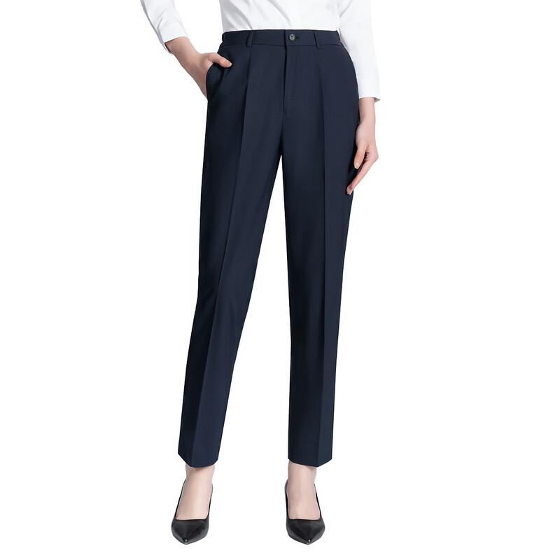 

Luomeng Women s Antibacterial Straight-Leg Suit Trousers 170/84