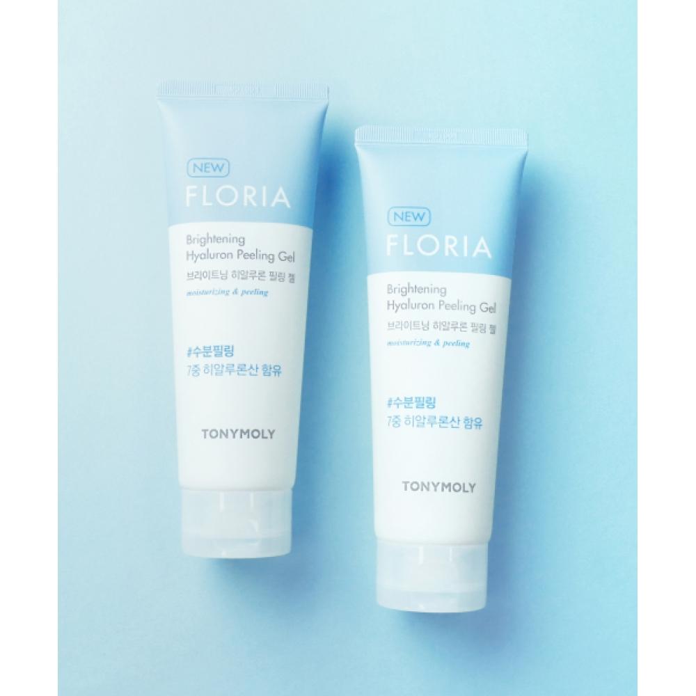Tonymoly [2 шт.] Floria Осветляющий Гиалуроновый Пилинг-Гель 170 мл FREE