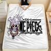 ONE PIECE Flannel Blanket Cool Print Perfect For Home Bed Sofa Chair Travel Picnic -HE18
