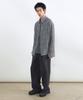INSILENCE Damaged Tuck Sweatpants Charcoal