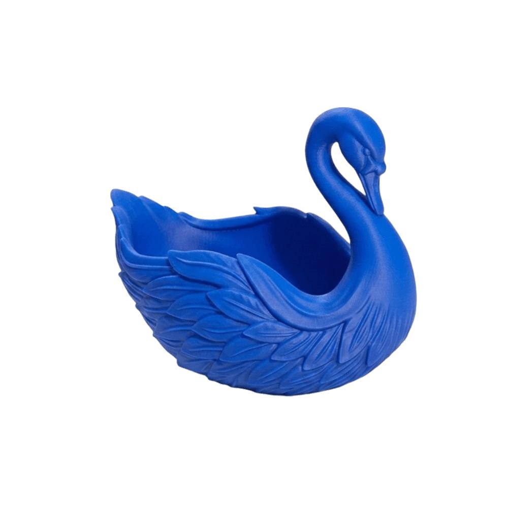 Handmade Swan Shaped Key Holder Elegant Swan Organizer Swan Shaped Storage Tray Office Decor