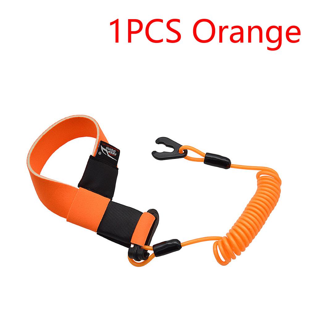 

Boat Motor Kill Stop Switch Key Rope Adjustable Jet Ski Safety Lanyard Boat Motor Safety Tether Lanyard for YAMAHA Jet Ski