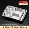 Jinwanfu 304 Edelstahl unterteilte Lunchbox
