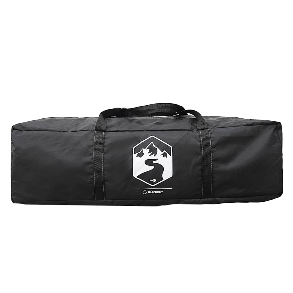 Tunnel Camping Tent for 3 Persons White & Dark Waterproof