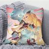 Game Genshin Impact Escoffier Pillow Case Square Pillow Bedroom Sofa Leisure Comfort Cushion Car Living Room Home Decoration