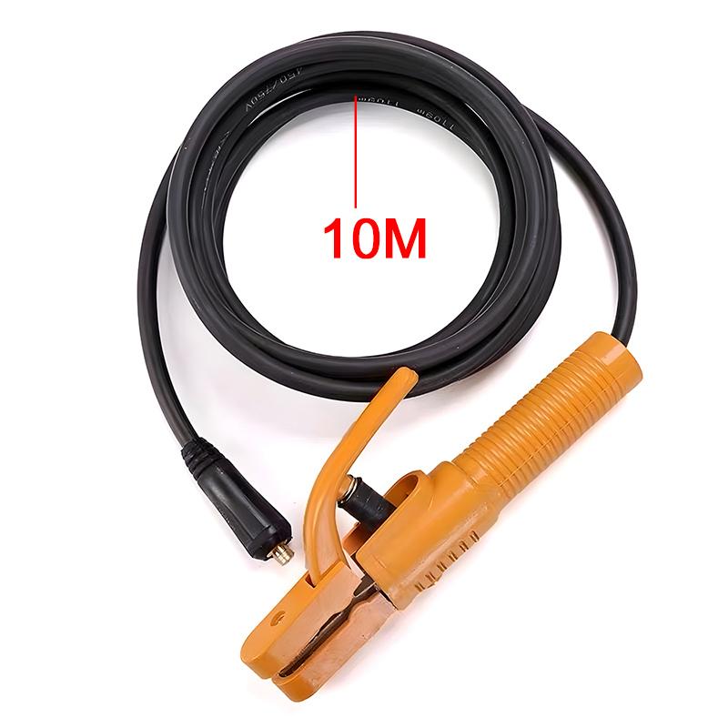 300-500A Massekabelklemme Elektrodenhalter Schweißmasseklemme Schweißzange Set Für MIG TIG Lichtbogenschweißen 5m Kabel 10-25 Stecker