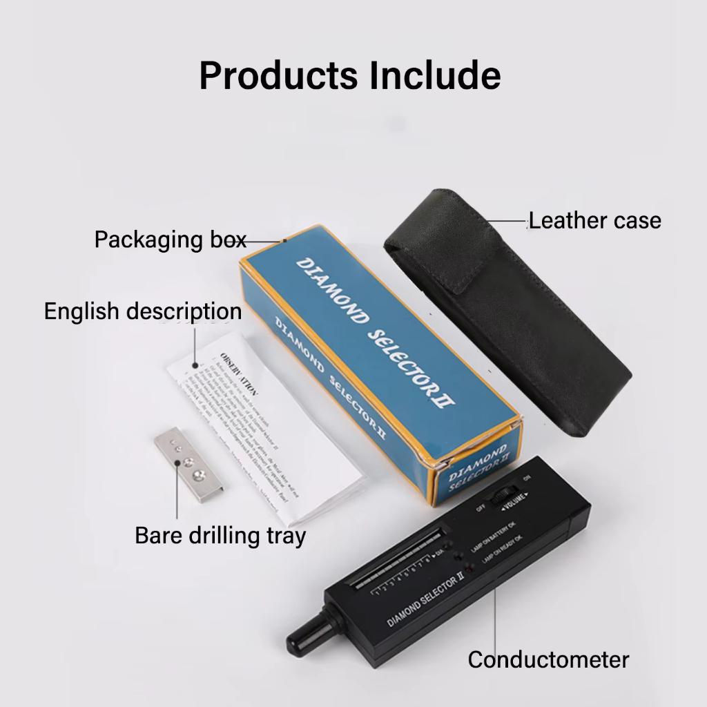 Sieraden Diamanttester Hoge Nauwkeurigheid Professionele Juwelier Diamanttester Pen Sieraden Diamantselector Voor Beginner en Expert