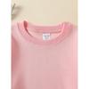 Unisex Crewneck Sweatshirt - Pink Bow Stars Music Notes Cat Machine Washable, Spring And Autumn, Sportswear And Casual Wear, Soft And Comfortable
