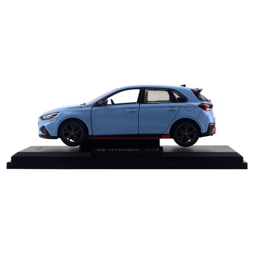 1:38 Hyundai i30 N Model Samochodu Die-cast + Zestaw ze Stojakiem