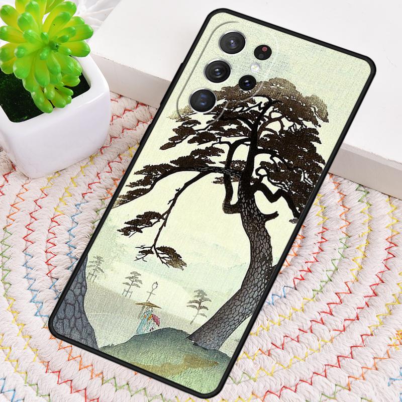

Ukiyo-e Japanese style Art TPU Phone Case For Samsung Galaxy note 10 pro S26 S25 S24 S23 S22 Ultra Plus S21 FE S20 Cover Galaxy S21 5G