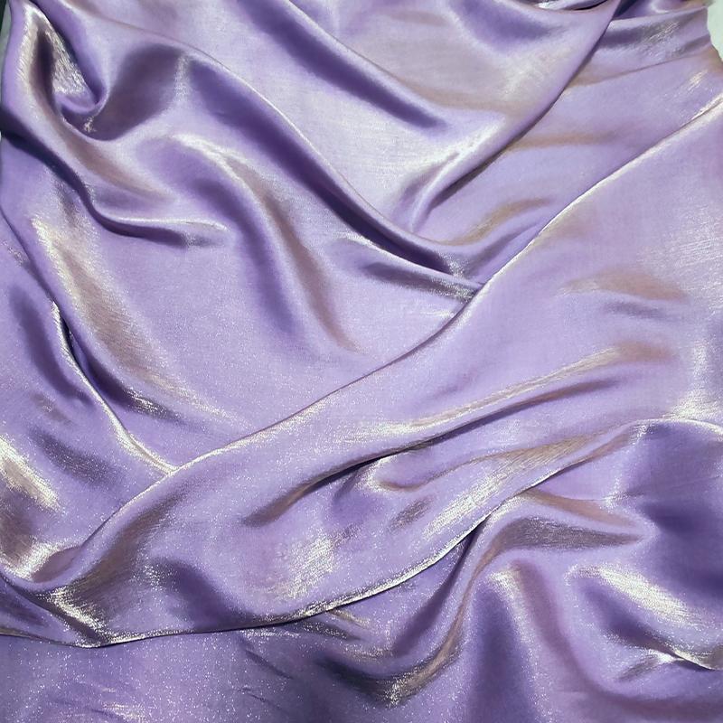 1M Glossy Silk Gradient Fabric Polyester Holographic Gradient Shiny Fabric For Diy Sewing Hanfu Dress Tablecloth Background