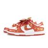 Nike Dunk Low Top Skateboard Shoes Unisex White Red Gold DD1873-116(Team445-)