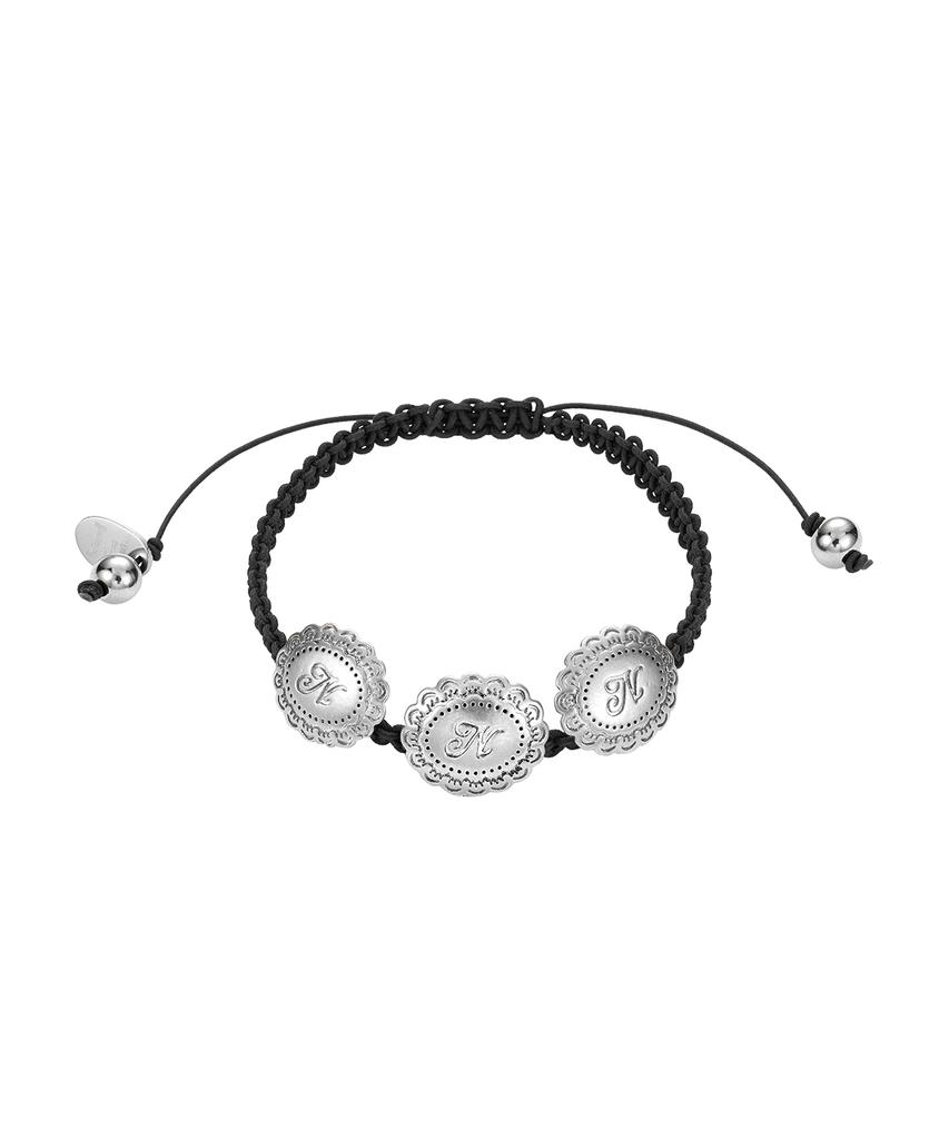 Nff Trinity Knot Bracelet-Black