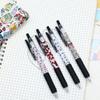 4Pcs New Sanrio  Latest Series Limited Gel Pen Cartoon Quick Dry Pen Black 0.5Mm Student Stationery Office Supplies