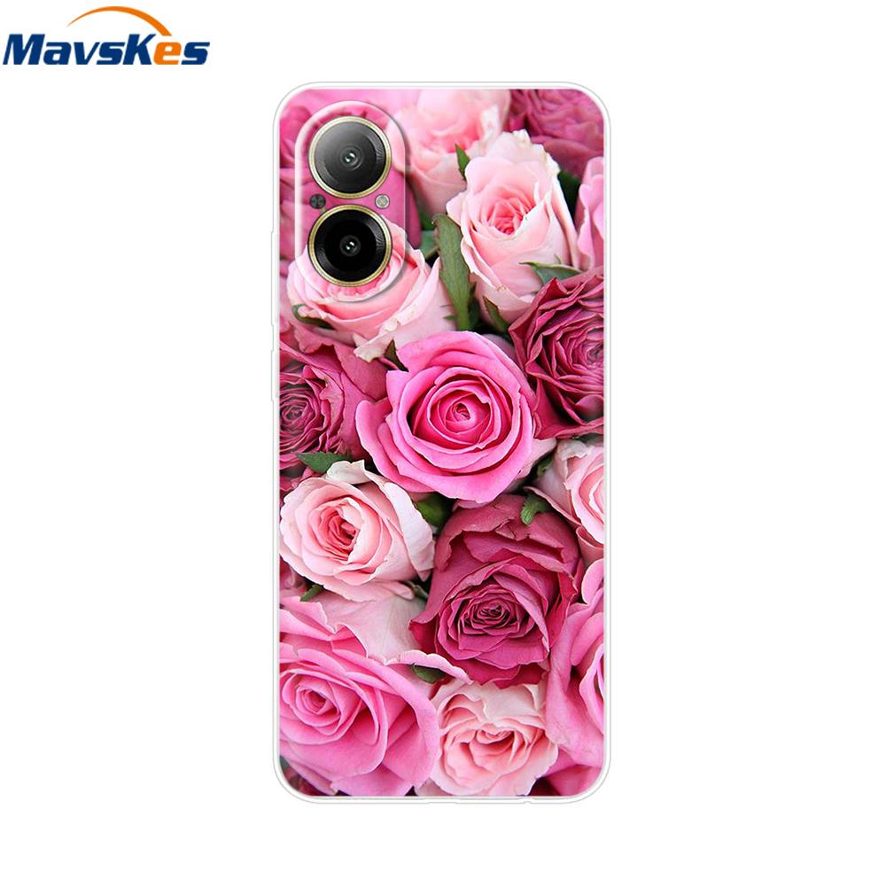 Für Realme C67 4G Hülle RealmeC67 C 67 4G RMX3890 Niedliche Weiche Klare Silikon Handyhüllen Für Realme C67 4G Schutzhülle Capa