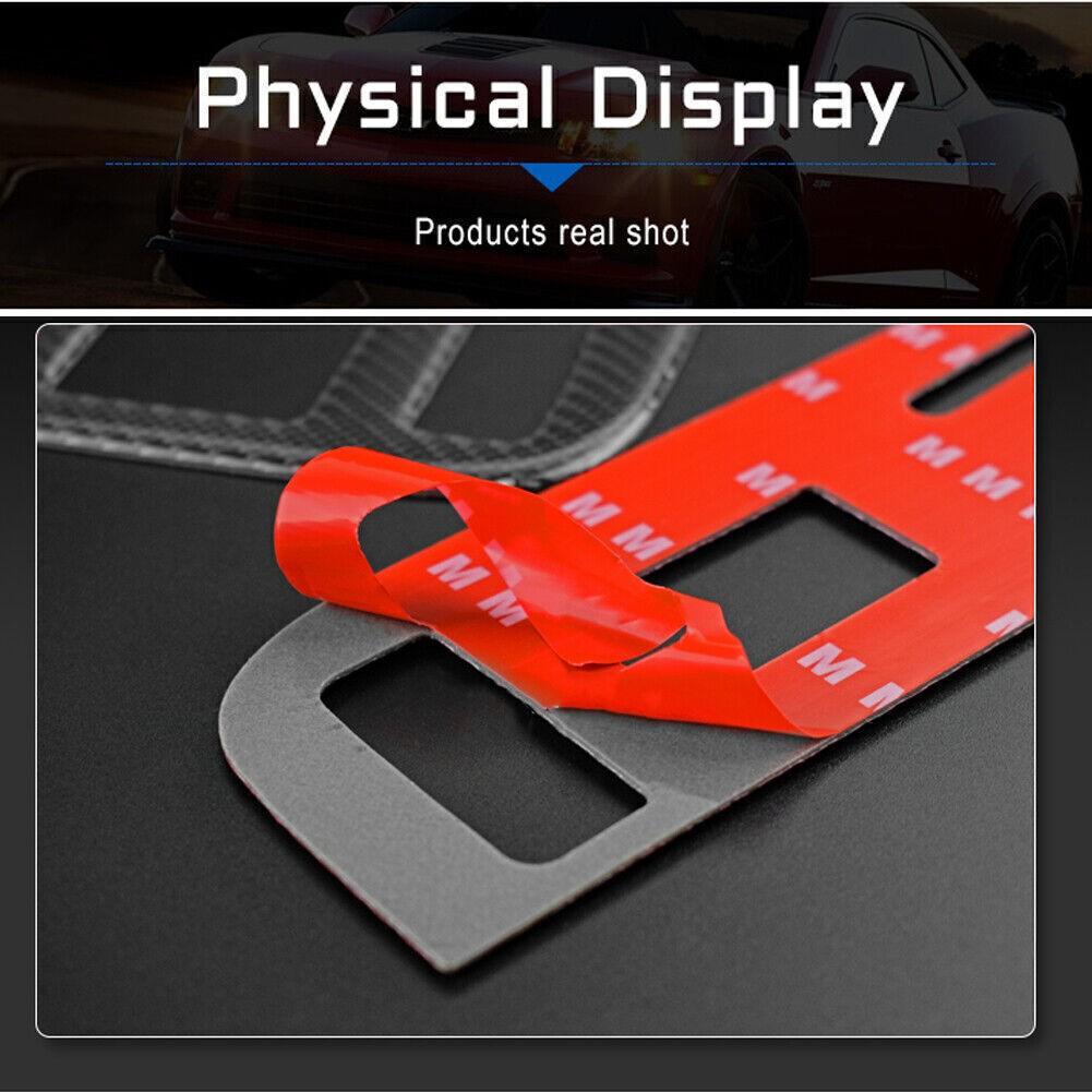 For Chevrolet Camaro 2010-2015 Carbon Fiber Window Switch Panel Cover Trim TypeA