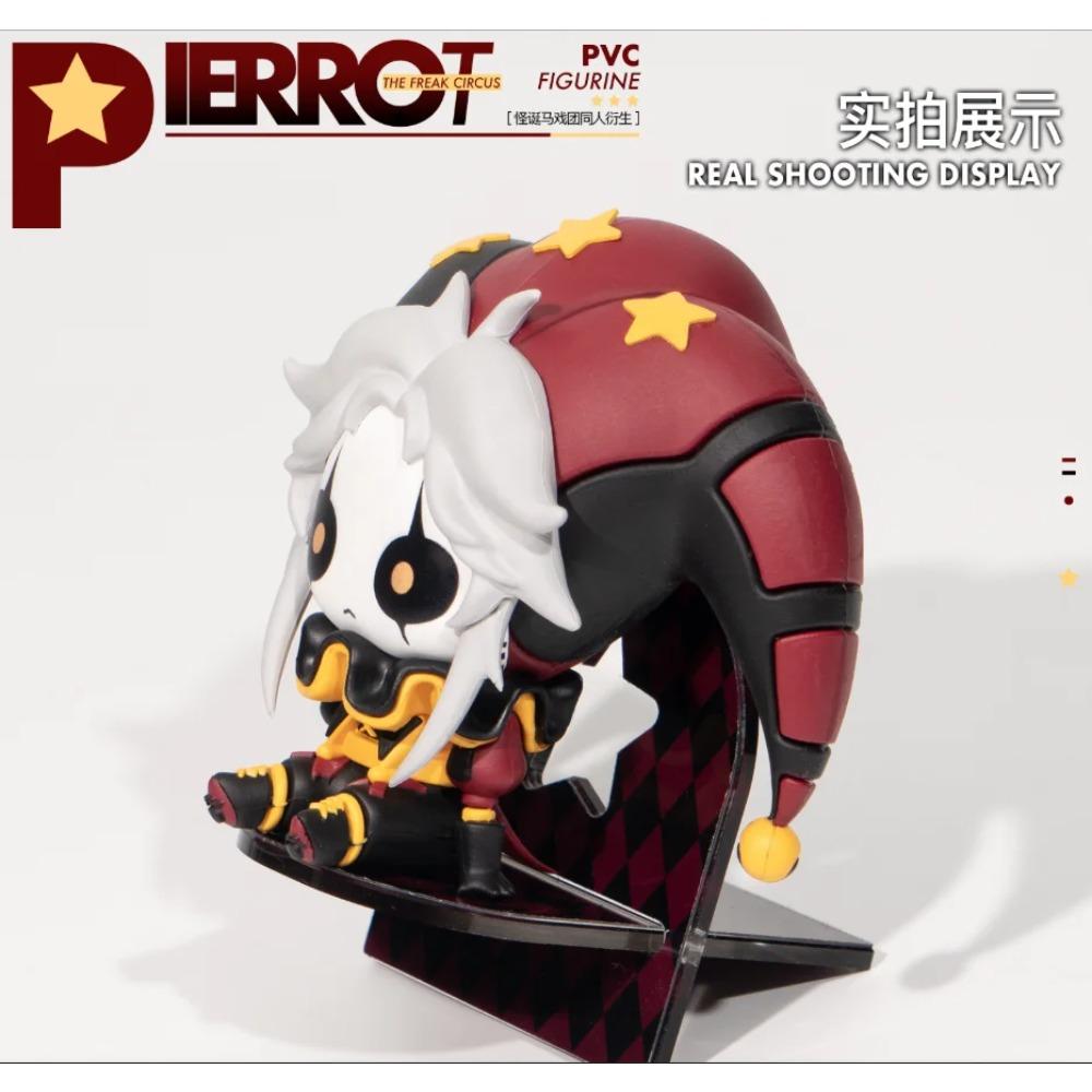New The Freak Circus Pierrot Cosplay 8CM PVC Anime Figure Statue Desktop Decoration Cartoon Model Toy Collection Gifts