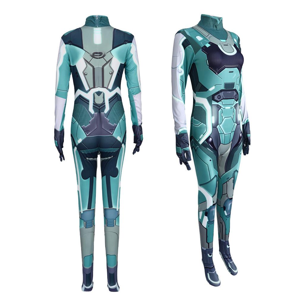 Split Cosplay Fiction Costumes Role Play Halloween Party Stage Gift Performance