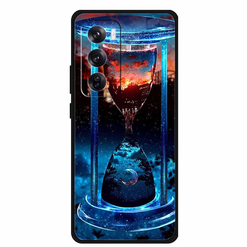 Funda For OPPO Reno 12 / Reno12 Pro Global Case Fashion Printed Soft Silicone Back Cover For Reno12 Pro Cat Phone Case Reno12 5G