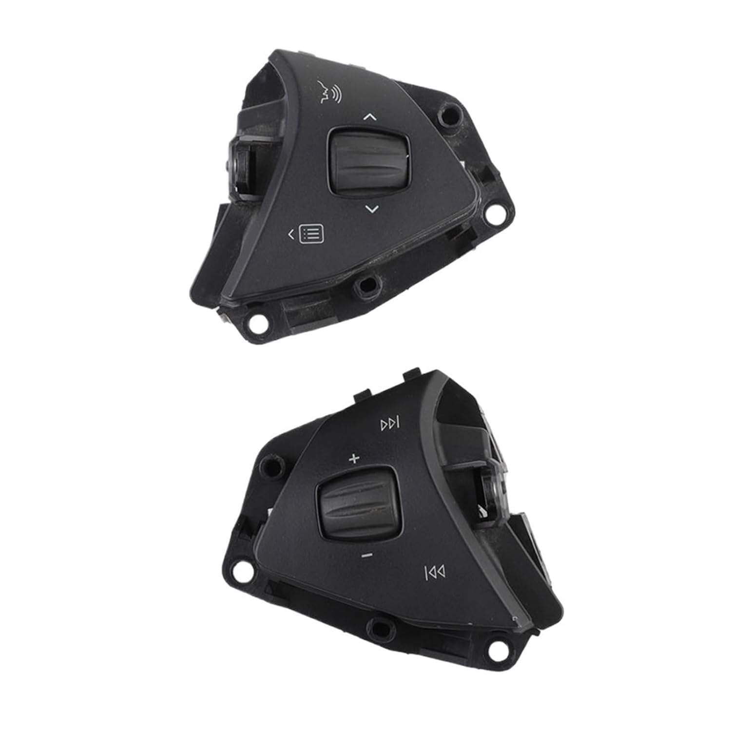 

Steering Scroll Wheel Voice Command Control Button Fit for Tesla Model S X 2016-2020(A Pair(Without Line)) A Pair(Without Line)