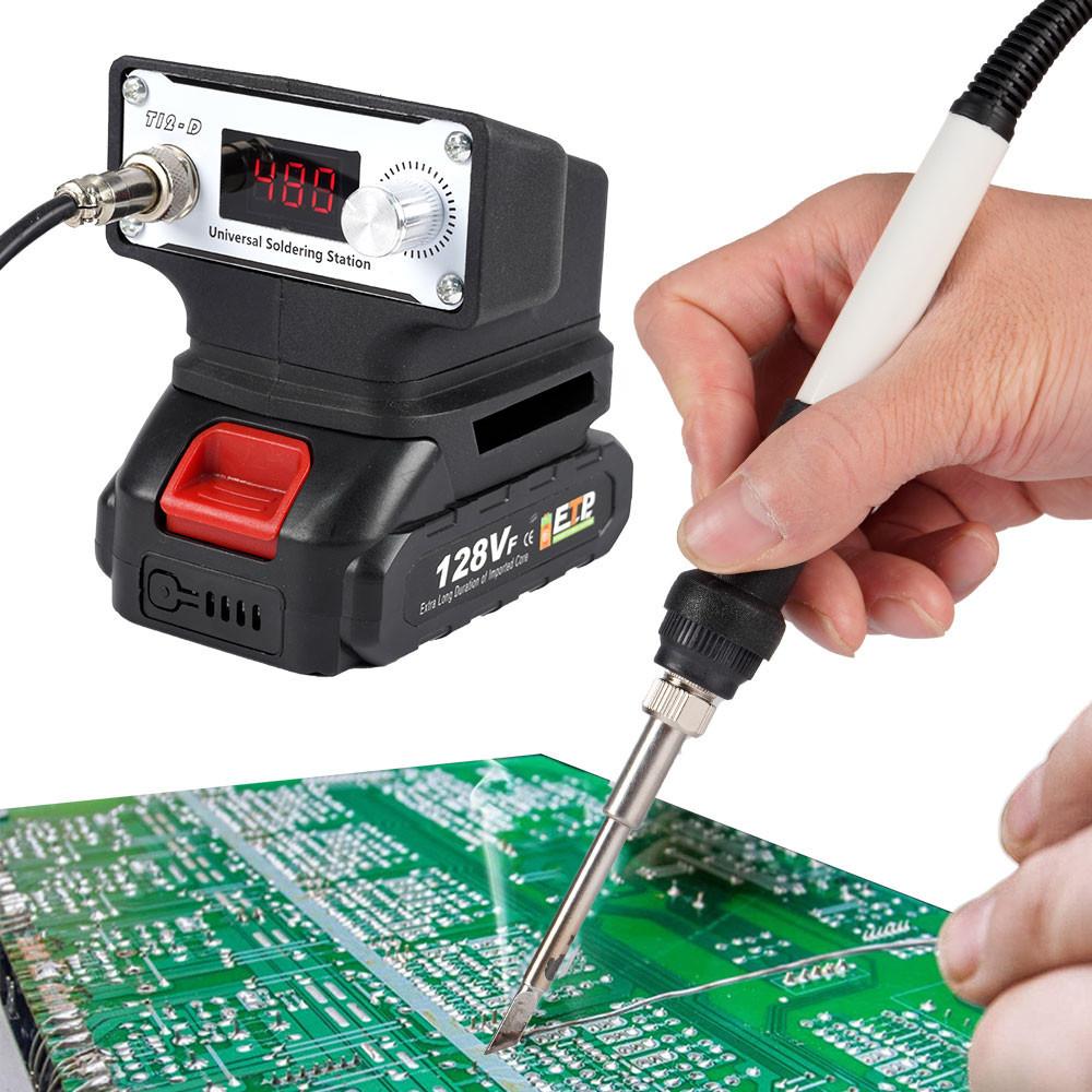 2-in-1 Portable Cordless Electric Soldering Iron Multifunction Household Electric Welding Machine