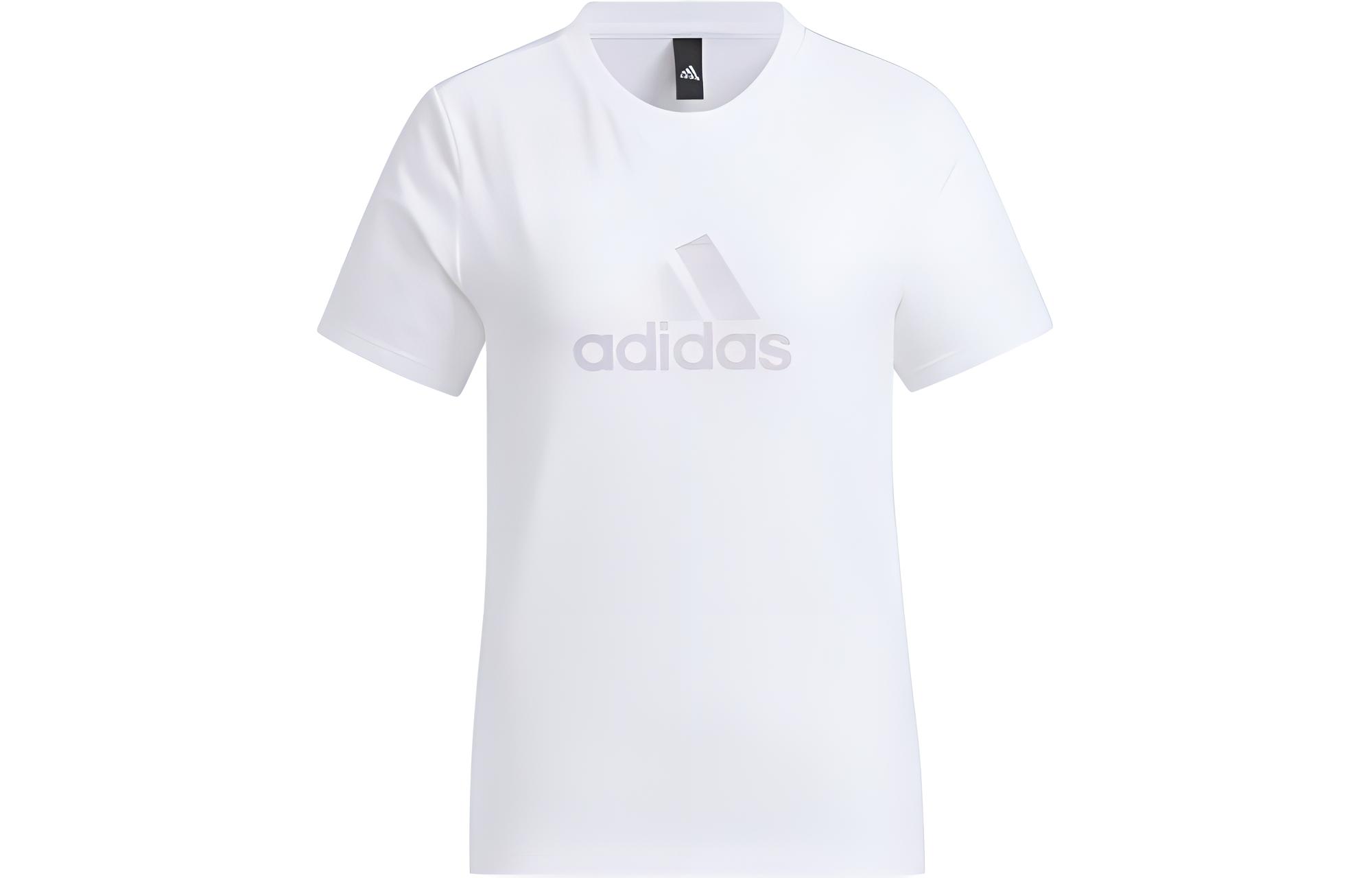 Adidas Set in Sleeve T Shirt Women s White IZ3147 S