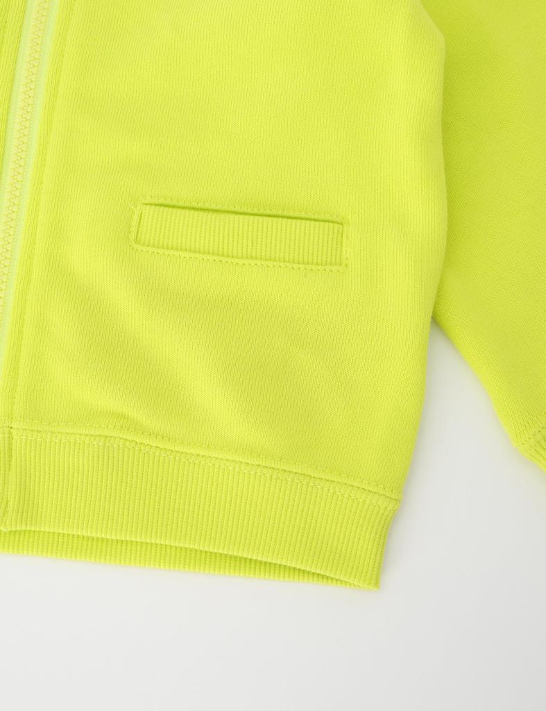 The North Face Baby Sweatshirt Logo Cold Organic Sulphur Spring Size 80 Jacket, Unisex, Weather, Cotton, Green,