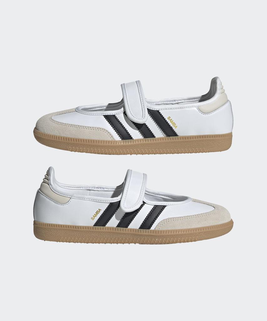 adidas Samba Jane - White:Black / Jr1402